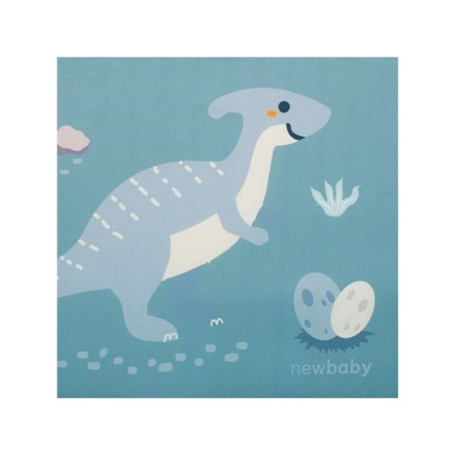 Canapea extensibila, New Baby, Din spuma, Husa din bumbac certificat Oeko-Tex Standard 100, 42x78x35, 9 luni-5 ani, Dinosaur BYN55567