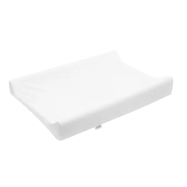 Husa, New Baby, Pentru saltea de infasat, 50x70 cm, Cu banda elastica, Bumbac terry, White BYN43927
