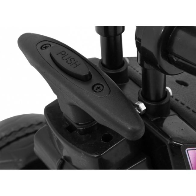 Motocicleta electrica 3 in 1, hl108, roti si scaun din plastic, 78x39x59 cm, putere 20w - roz edeedipa.hl108.roz