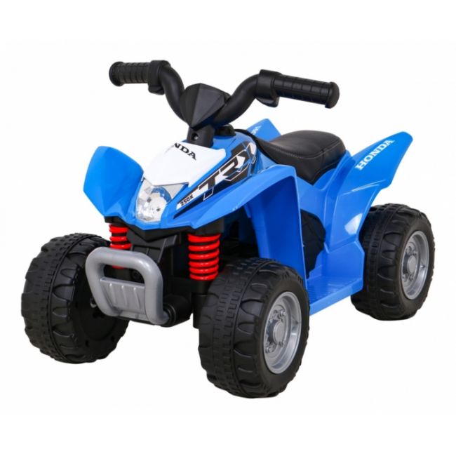 Atv electric honda 250x trx, roti din plastic, scaun tapitat, 64x38x43 cm, putere 30w - albastru edeedipa.h3.nie