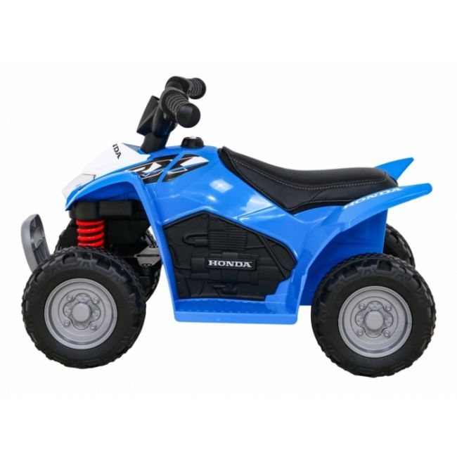 Atv electric honda 250x trx, roti din plastic, scaun tapitat, 64x38x43 cm, putere 30w - albastru edeedipa.h3.nie