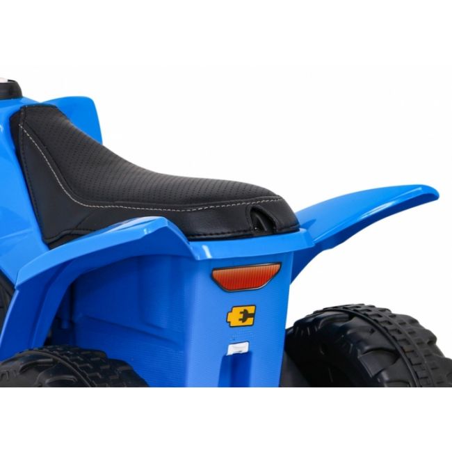 Atv electric honda 250x trx, roti din plastic, scaun tapitat, 64x38x43 cm, putere 30w - albastru edeedipa.h3.nie