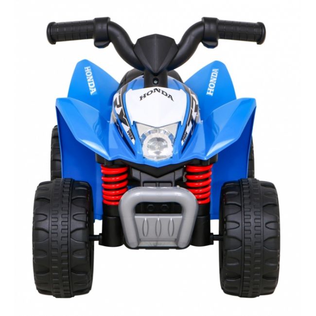 Atv electric honda 250x trx, roti din plastic, scaun tapitat, 64x38x43 cm, putere 30w - albastru edeedipa.h3.nie
