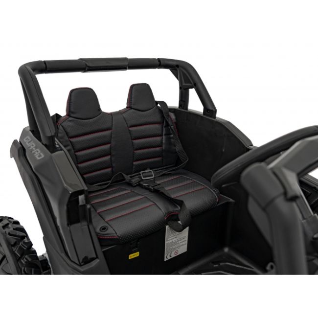 Atv electric cu telecomanda buggy defend 4 x 4 jh-105, roti eva, scaun tapitat, 106x75x59 cm, putere 140w - negru edeedipa.jh-105.cz