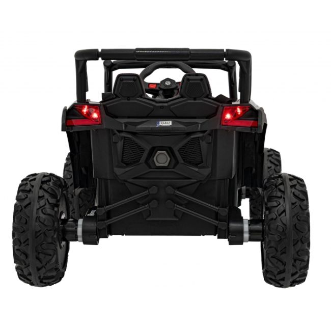 Atv electric cu telecomanda buggy defend 4 x 4 jh-105, roti eva, scaun tapitat, 106x75x59 cm, putere 140w - negru edeedipa.jh-105.cz