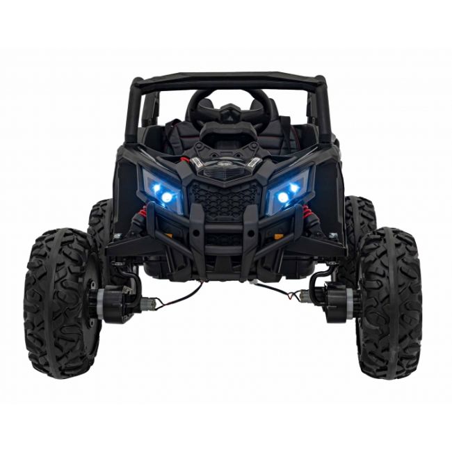 Atv electric cu telecomanda buggy defend 4 x 4 jh-105, roti eva, scaun tapitat, 106x75x59 cm, putere 140w - negru edeedipa.jh-105.cz