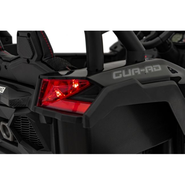 Atv electric cu telecomanda buggy defend 4 x 4 jh-105, roti eva, scaun tapitat, 106x75x59 cm, putere 140w - negru edeedipa.jh-105.cz