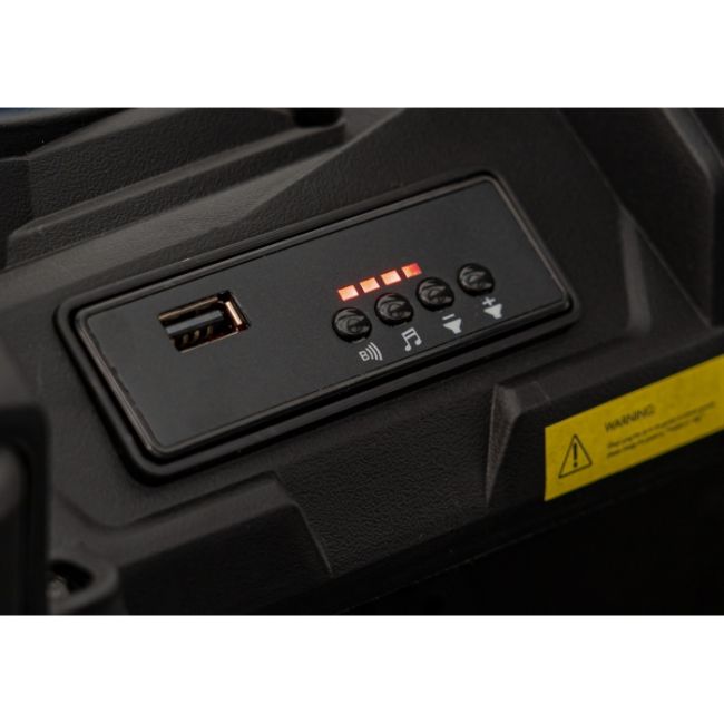 Atv electric cu telecomanda buggy defend 4 x 4 jh-105, roti eva, scaun tapitat, 106x75x59 cm, putere 140w - negru edeedipa.jh-105.cz