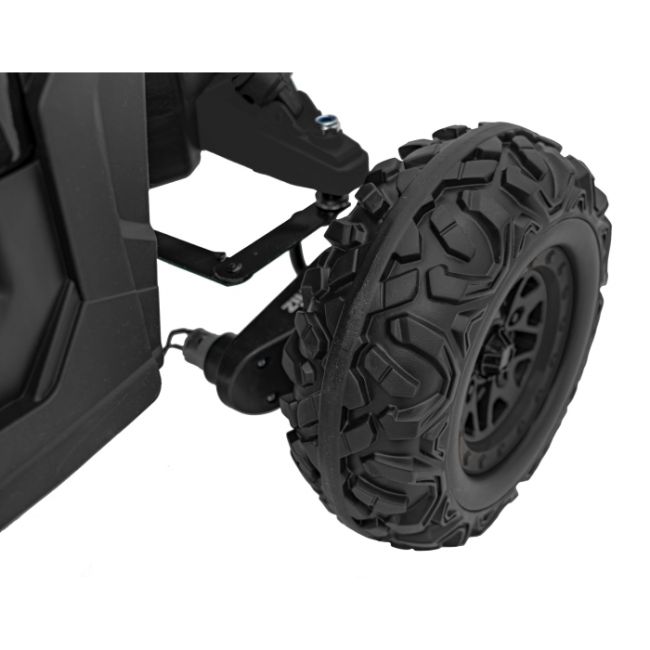 Atv electric cu telecomanda buggy defend 4 x 4 jh-105, roti eva, scaun tapitat, 106x75x59 cm, putere 140w - negru edeedipa.jh-105.cz