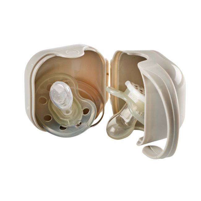 Cutie portabila pentru suzeta, gri, Thermobaby DNBTHE1805/46