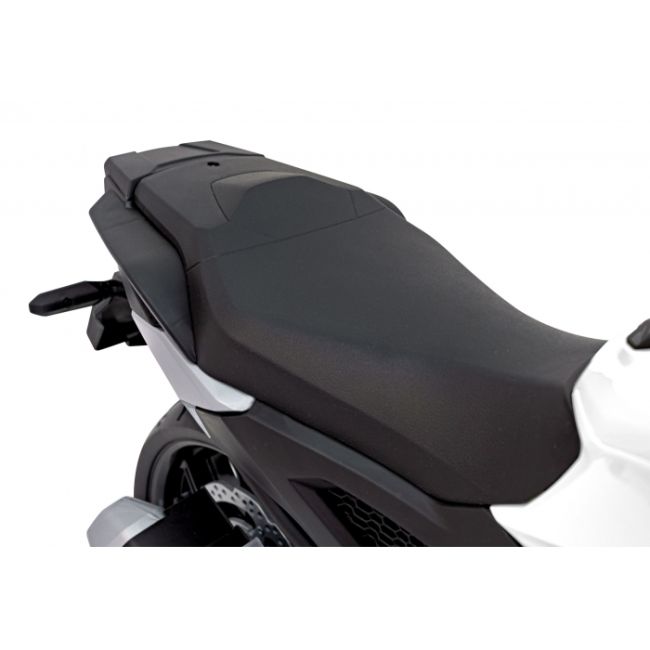 Motocicleta electrica honda nc750x, roti si scaun din plastic, 103x41x74 cm, putere 70w - alb edeedipa.tr2306.bia