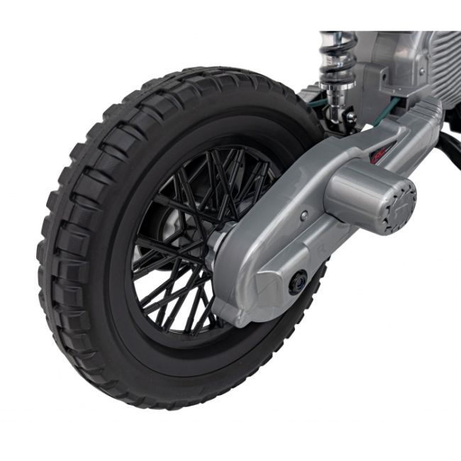 Motocicleta electrica pantone 361c, roti eva + 2 roti ajutatoare, scaun tapitat, 108x59x72 cm, putere 60w - roz edeedipa.jt5006.roz