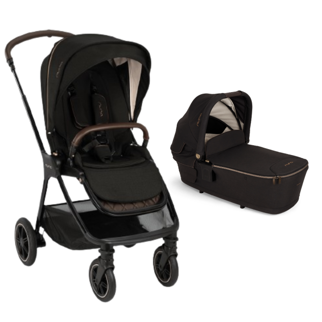 Nuna - carucior  compact triv next 2 in 1 colectia riveted bbbst16612rvtglset