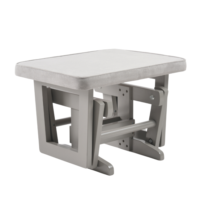 Onino - fotoliu reglabill pentru alaptare, cu suport de picioare inclus, calm.me classic, pearl gray bbbtf19ts