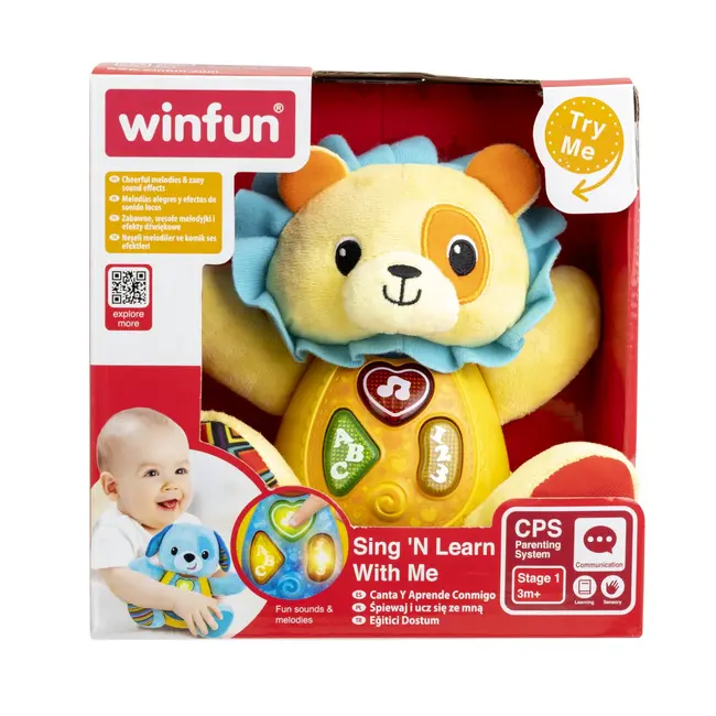 WINFUN CANTA SI INVATA CU LEUL CAESAR VIVWin000691
