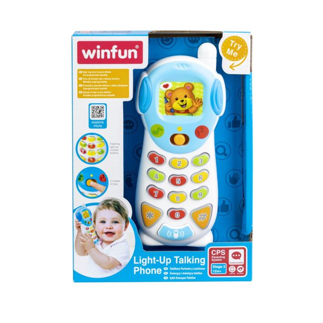 WINFUN TELEFON CU SUNETE SI LUMINI VIVWin000619