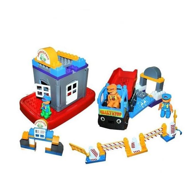 Cuburi constructie Car Service 86 buc 013888/01 00086470