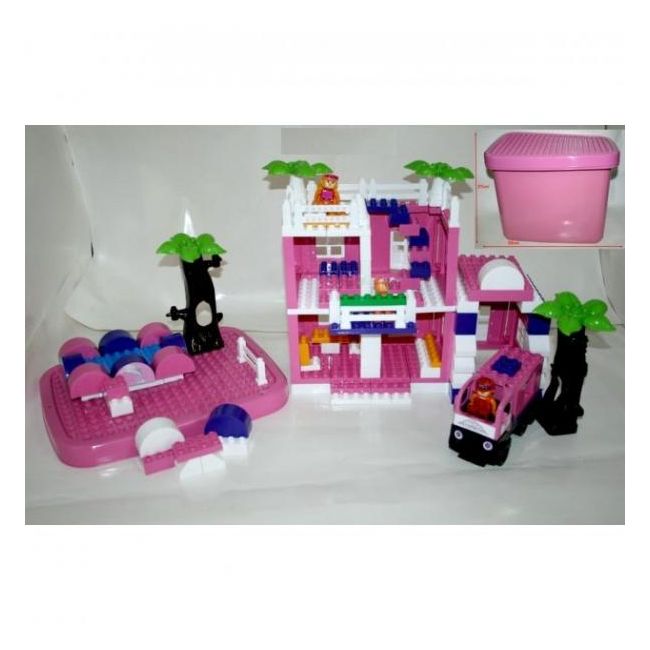 Cuburi constructie House for Princess 154 buc 013888/08 00086477