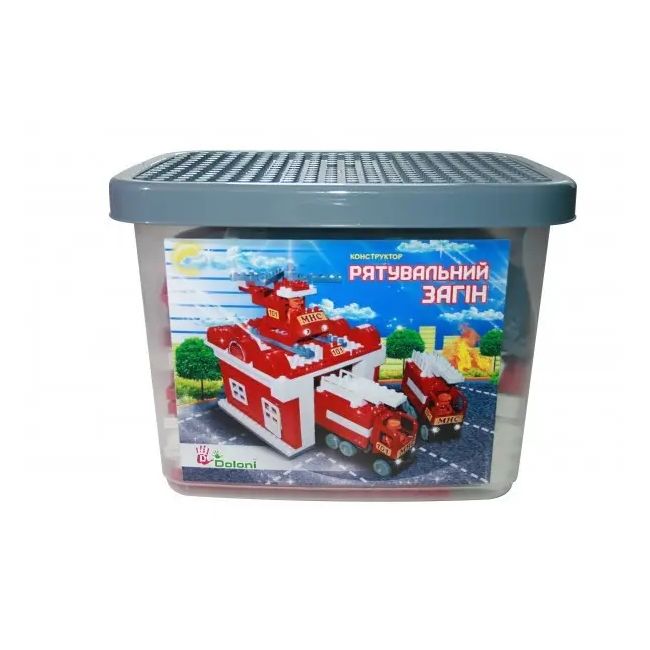 Cuburi constructie Rescue Team 217 buc 013888/12 00086481