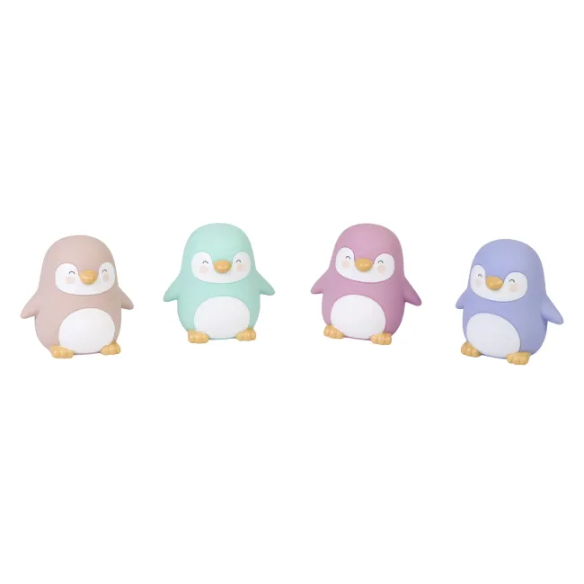 Set 5 Jucarii De Baie, Penguins Party Pjb3760