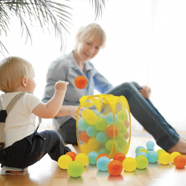 LUDI Set 75 bile joaca multicolore DNBLUD90050