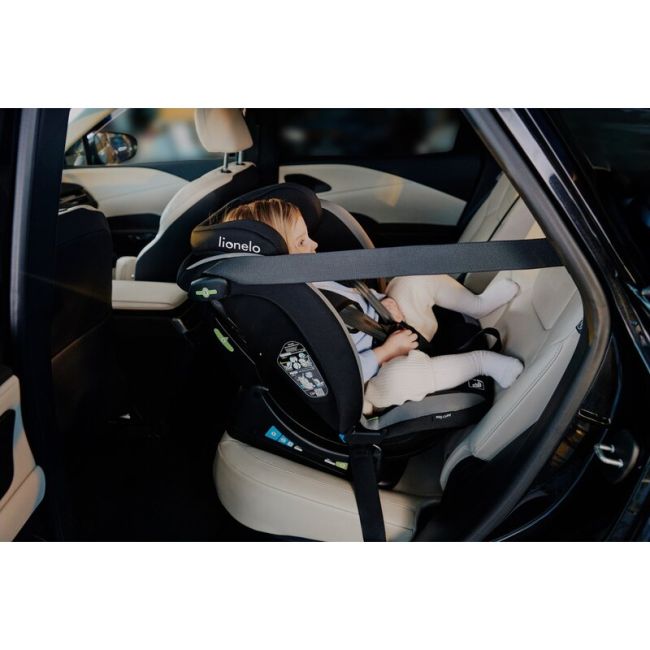 Scaun auto, Lionelo, Aart i-Size, Cu spatar inclinabil in 4 pozitii, Cu tetiera reglabila in 13 pozitii, 0-36 Kg, 40-150 cm, Cu centura siguranta in 3 puncte, Conform cu ECE R129/03, Bej BYNLO-AART_I-SIZE_BEIGE_LATTE