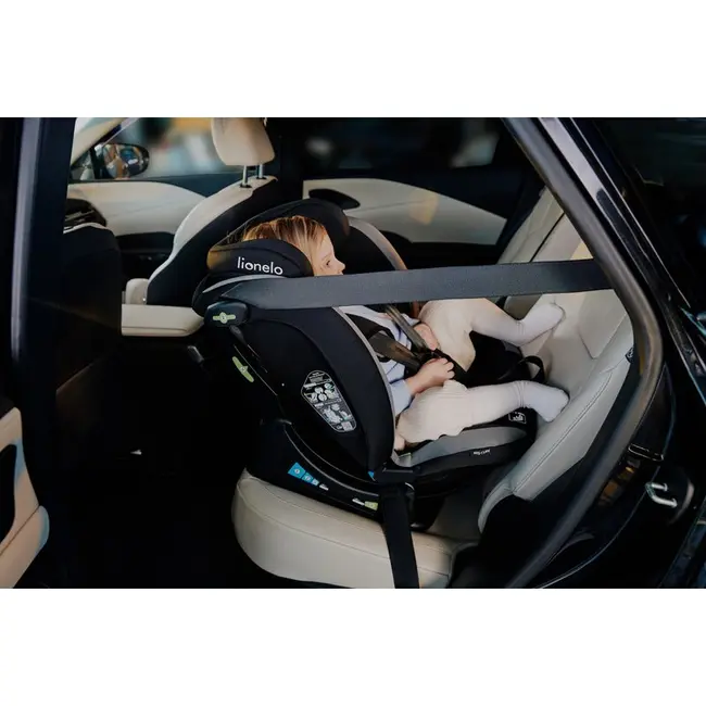 Scaun auto, Lionelo, Aart i-Size, Cu spatar inclinabil in 4 pozitii, Cu tetiera reglabila in 13 pozitii, 0-36 Kg, 40-150 cm, Cu centura siguranta in 3 puncte, Conform cu ECE R129/03, Bej BYNLO-AART_I-SIZE_BEIGE_LATTE