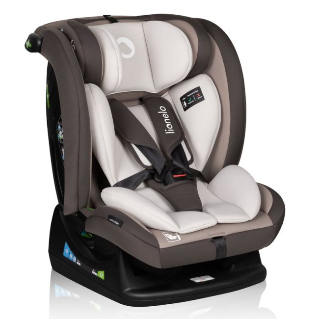 Scaun auto, Lionelo, Aart i-Size, Cu spatar inclinabil in 4 pozitii, Cu tetiera reglabila in 13 pozitii, 0-36 Kg, 40-150 cm, Cu centura siguranta in 3 puncte, Conform cu ECE R129/03, Bej BYNLO-AART_I-SIZE_BEIGE_LATTE