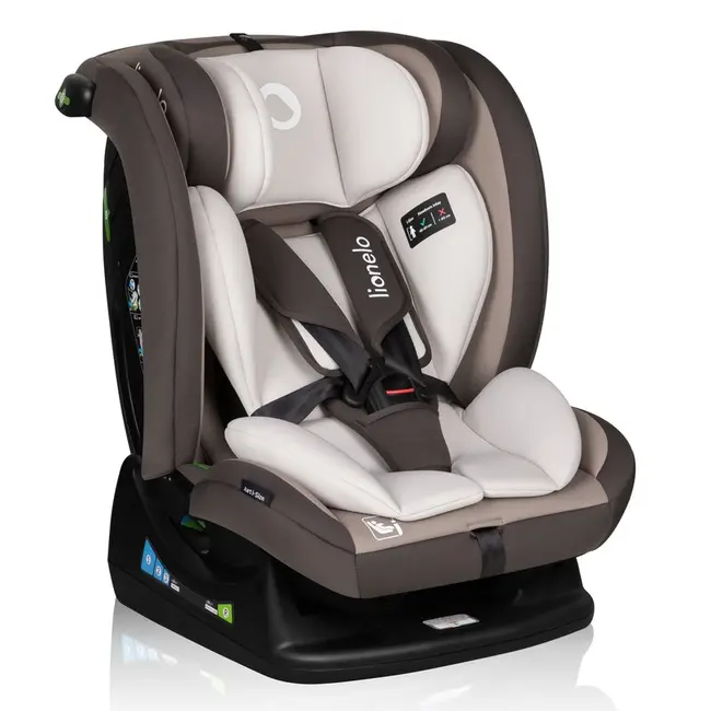 Scaun auto, Lionelo, Aart i-Size, Cu spatar inclinabil in 4 pozitii, Cu tetiera reglabila in 13 pozitii, 0-36 Kg, 40-150 cm, Cu centura siguranta in 3 puncte, Conform cu ECE R129/03, Bej BYNLO-AART_I-SIZE_BEIGE_LATTE
