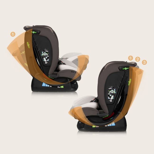 Scaun auto, Lionelo, Aart i-Size, Cu spatar inclinabil in 4 pozitii, Cu tetiera reglabila in 13 pozitii, 0-36 Kg, 40-150 cm, Cu centura siguranta in 3 puncte, Conform cu ECE R129/03, Bej BYNLO-AART_I-SIZE_BEIGE_LATTE