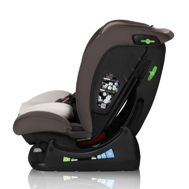Scaun auto, Lionelo, Aart i-Size, Cu spatar inclinabil in 4 pozitii, Cu tetiera reglabila in 13 pozitii, 0-36 Kg, 40-150 cm, Cu centura siguranta in 3 puncte, Conform cu ECE R129/03, Bej BYNLO-AART_I-SIZE_BEIGE_LATTE