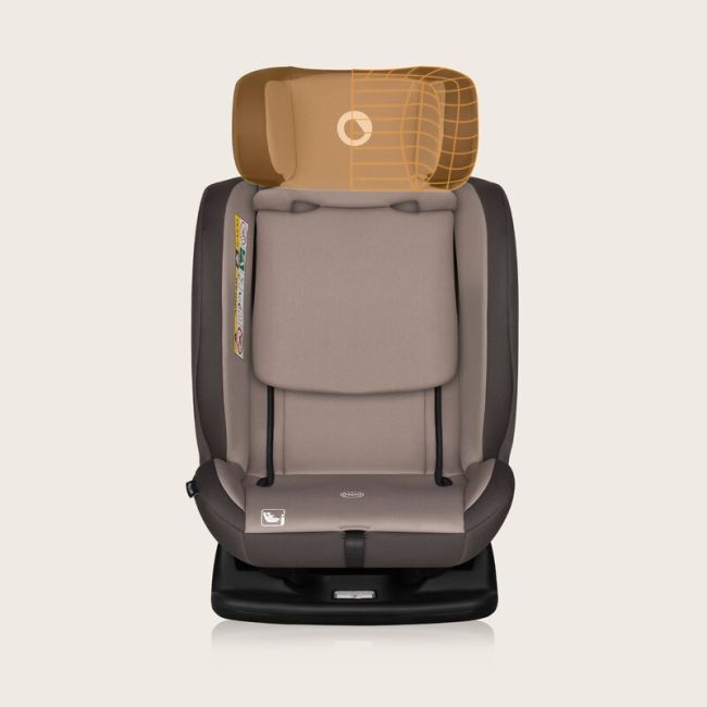 Scaun auto, Lionelo, Aart i-Size, Cu spatar inclinabil in 4 pozitii, Cu tetiera reglabila in 13 pozitii, 0-36 Kg, 40-150 cm, Cu centura siguranta in 3 puncte, Conform cu ECE R129/03, Bej BYNLO-AART_I-SIZE_BEIGE_LATTE