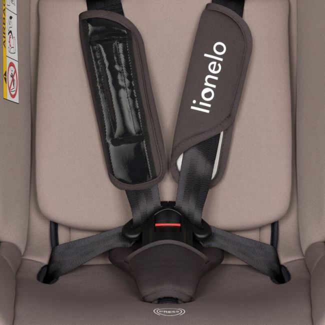 Scaun auto, Lionelo, Aart i-Size, Cu spatar inclinabil in 4 pozitii, Cu tetiera reglabila in 13 pozitii, 0-36 Kg, 40-150 cm, Cu centura siguranta in 3 puncte, Conform cu ECE R129/03, Bej BYNLO-AART_I-SIZE_BEIGE_LATTE