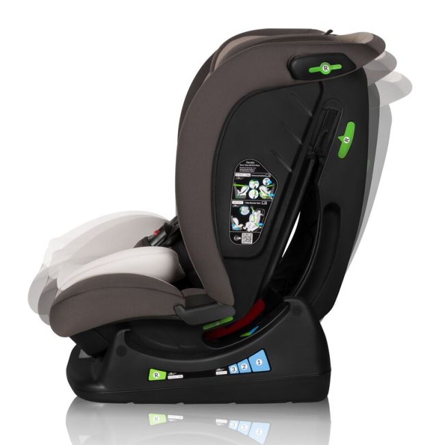 Scaun auto, Lionelo, Aart i-Size, Cu spatar inclinabil in 4 pozitii, Cu tetiera reglabila in 13 pozitii, 0-36 Kg, 40-150 cm, Cu centura siguranta in 3 puncte, Conform cu ECE R129/03, Bej BYNLO-AART_I-SIZE_BEIGE_LATTE