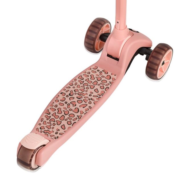 Trotineta, Lionelo, Franky, Multifunctionala, Pliabila, Pana la 50 kg, Bicicleta cu 3 roti si trotineta de echilibru, Ghidon reglabil, Sezut detasabil, Roti cu LED, Conform cu EN71, EN62115, 12 luni+, Roz BYNLO-FRANKY_PINK_ROSE