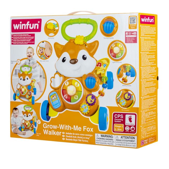 WINFUN ANTEMERGATOR VULPE CU LUMINI SI SUNETE VIVWin000878