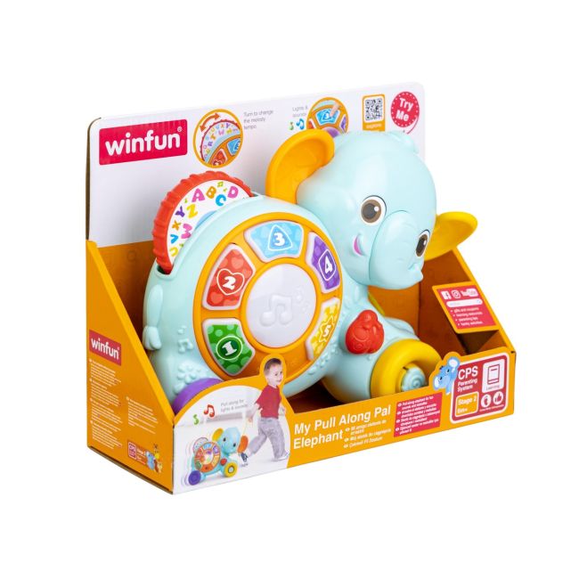 WINFUN JUCARIE DE TRAS ELEFANT CU SUNETE SI LUMINI VIVWin230202