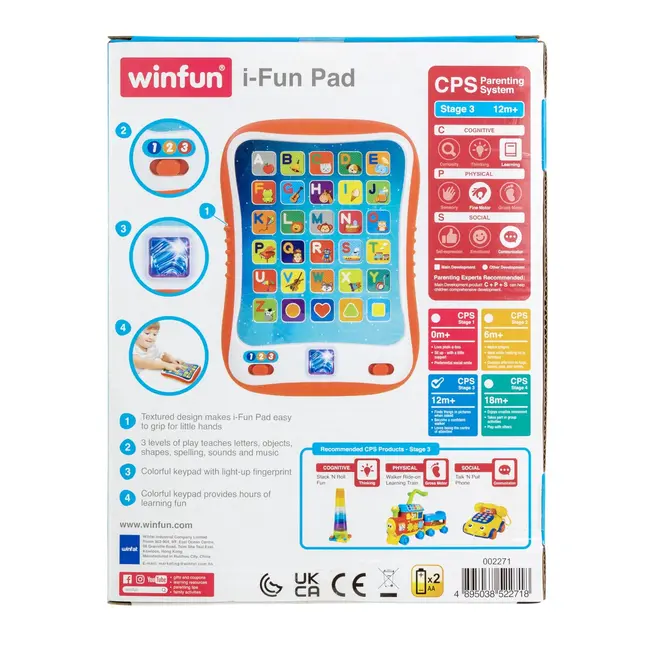 WINFUN TABLETA EDUCATIVA INTERACTIVA VIVWin002271