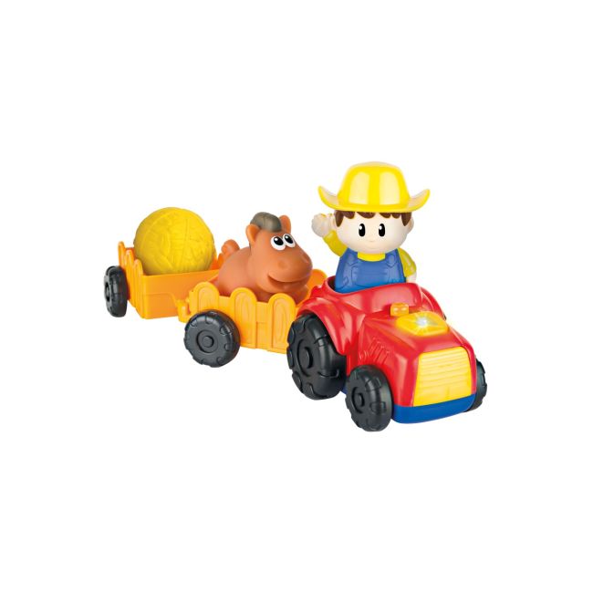 WINFUN TRACTORAS CU REMORCA SI FIGURINA FERMIER VIVWin001304