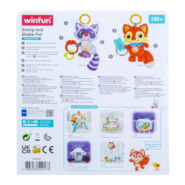 WINFUN VULPITA CU SUNETE SI LUMINI VIVWin720021