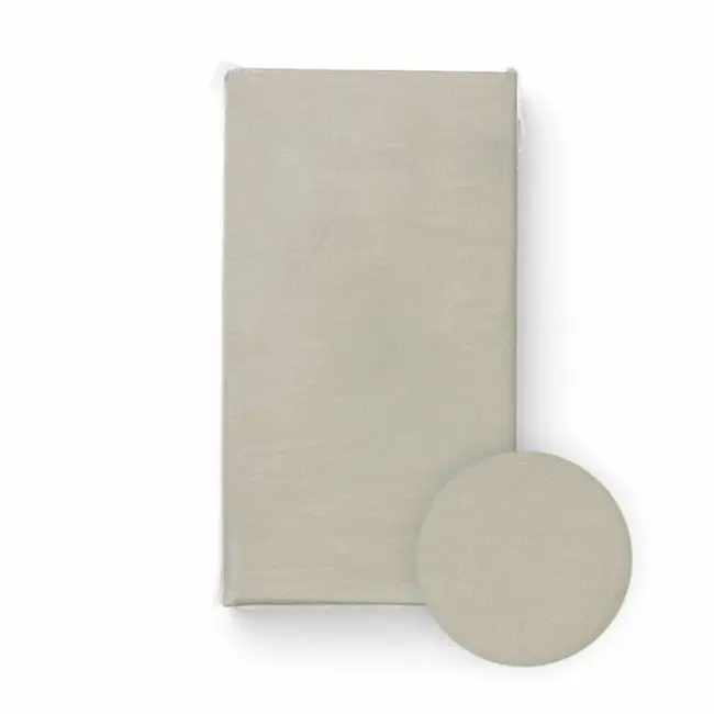 Cearceaf cu elastic, Bocioland, Pentru patut, Din 100% bumbac jersey, 120x60 cm, 0 luni+, Beige BYNBL055
