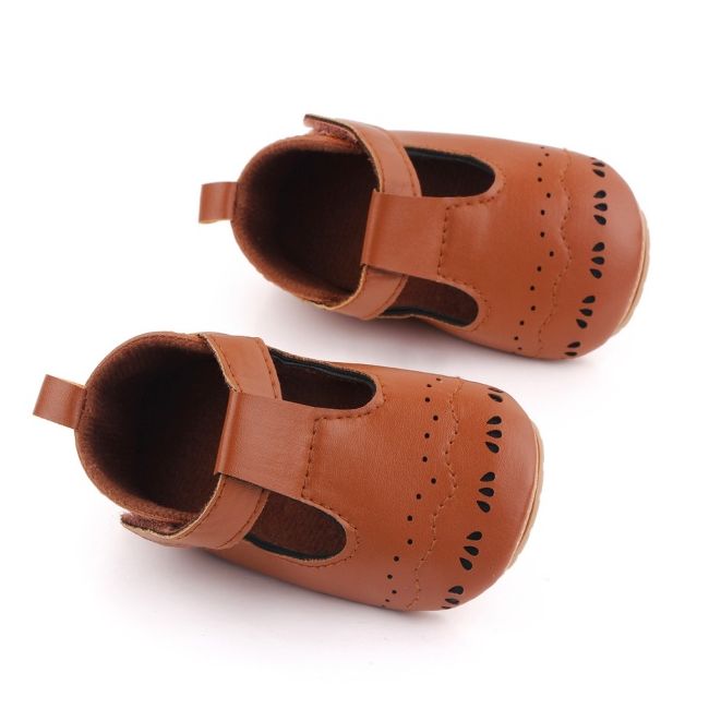 Pantofi maro pentru fetite - lolyta chd2646-va3