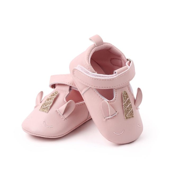 Pantofi roz cu design unicorn pentru fetite csbh2229-va3