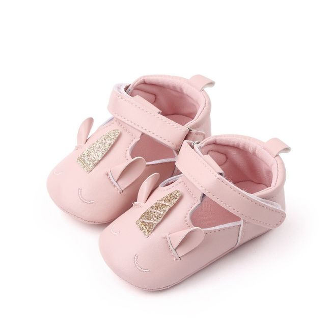 Pantofi roz cu design unicorn pentru fetite csbh2229-va3