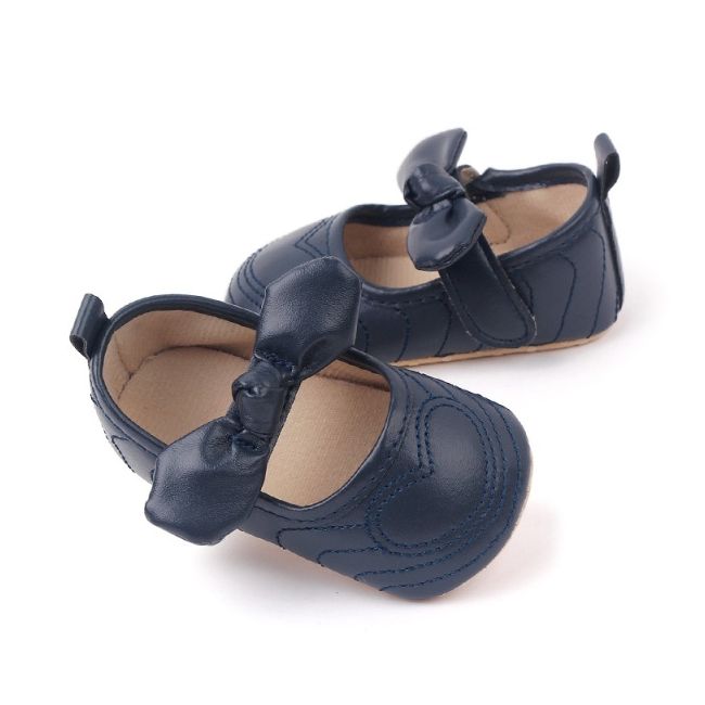 Pantofiori bleumarine pentru fetite - heart csbh2287-1-va2