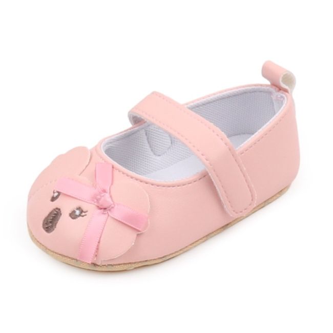 Pantofiori roz pentru fetite - sweety teddy csbjz3158-1-va3