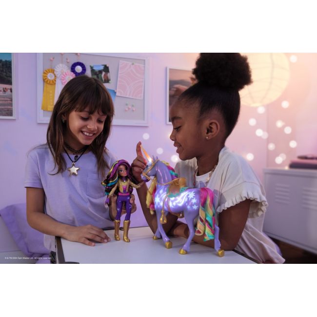 UNICORN ACADEMY SET SOPHIA SI WILDSTAR LUMINA DE CURCUBEU VIV6071553
