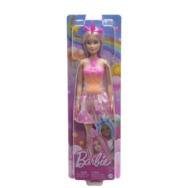 BARBIE PAPUSA BARBIE CU ACCESORII MAGICE DE UNICORN VIVMTHRR13