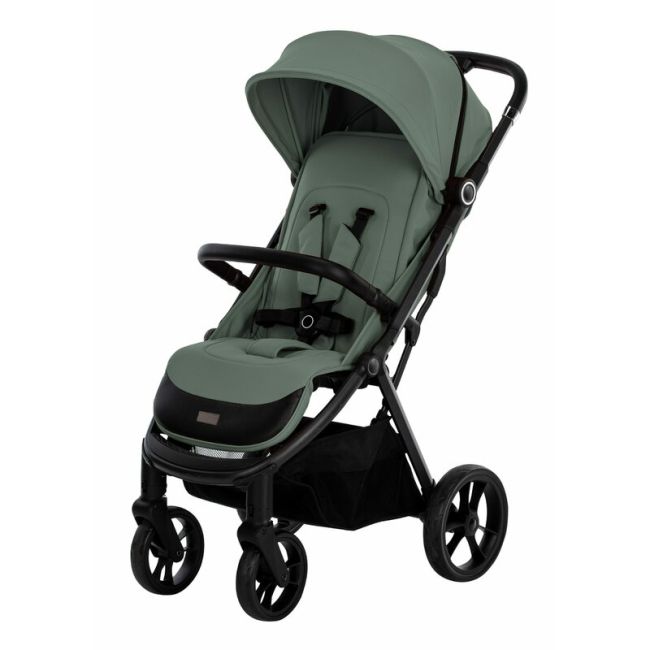 Carucior sport, FreeON, Dynamic Pliabil automat, De la nastere pana la 22 kg, Cu spatar reglabil in 3 pozitii, Green BYN82580
