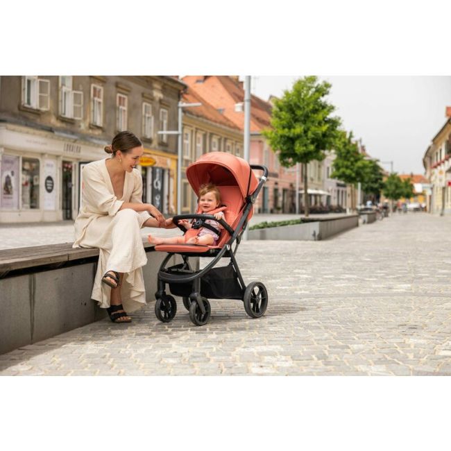 Carucior sport, FreeON, Dynamic Pliabil automat, De la nastere pana la 22 kg, Cu spatar reglabil in 3 pozitii, Green BYN82580